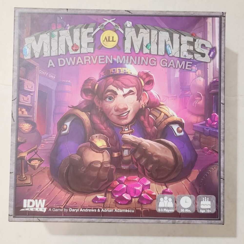 Mine All Mines - A Dwarven Mining Game